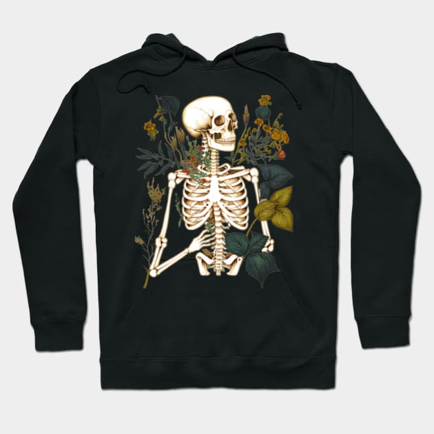 Bones and Botany Hoodie by Pixy Official